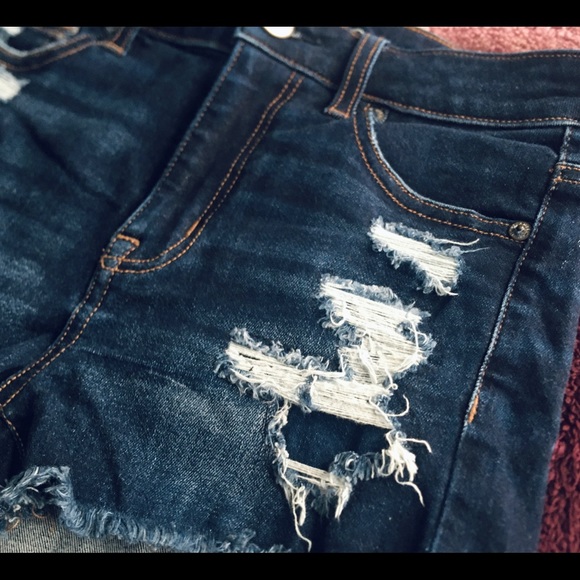 NWOT AE Hi-Rise Shortie (Size 0) - Picture 3 of 8